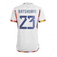 Fotballdrakt Herre Belgia Michy Batshuayi #23 Bortedrakt VM 2022 Kortermet